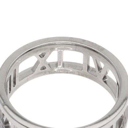 TIFFANY&Co. open atlas Ring K18 White Gold Ladies [Used]