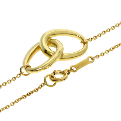 TIFFANY&Co. Double loop Necklace K18 Yellow Gold Ladies [Used]