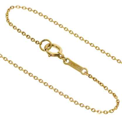 TIFFANY&Co. Double loop Necklace K18 Yellow Gold Ladies [Used]