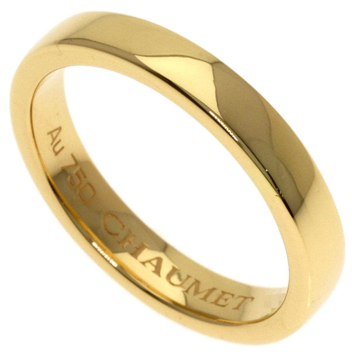 Chaumet Eternal de Chaumet Inner Diamond Ring K18 Yellow Gold Ladies [Used]