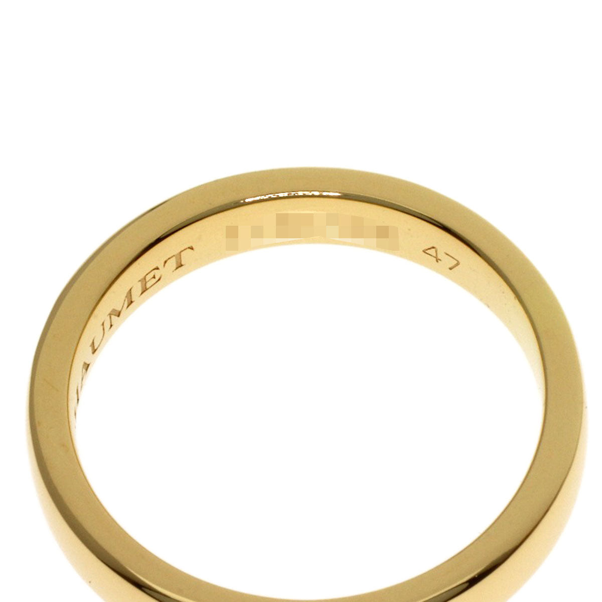Chaumet Eternal de Chaumet Inner Diamond Ring K18 Yellow Gold Ladies [Used]