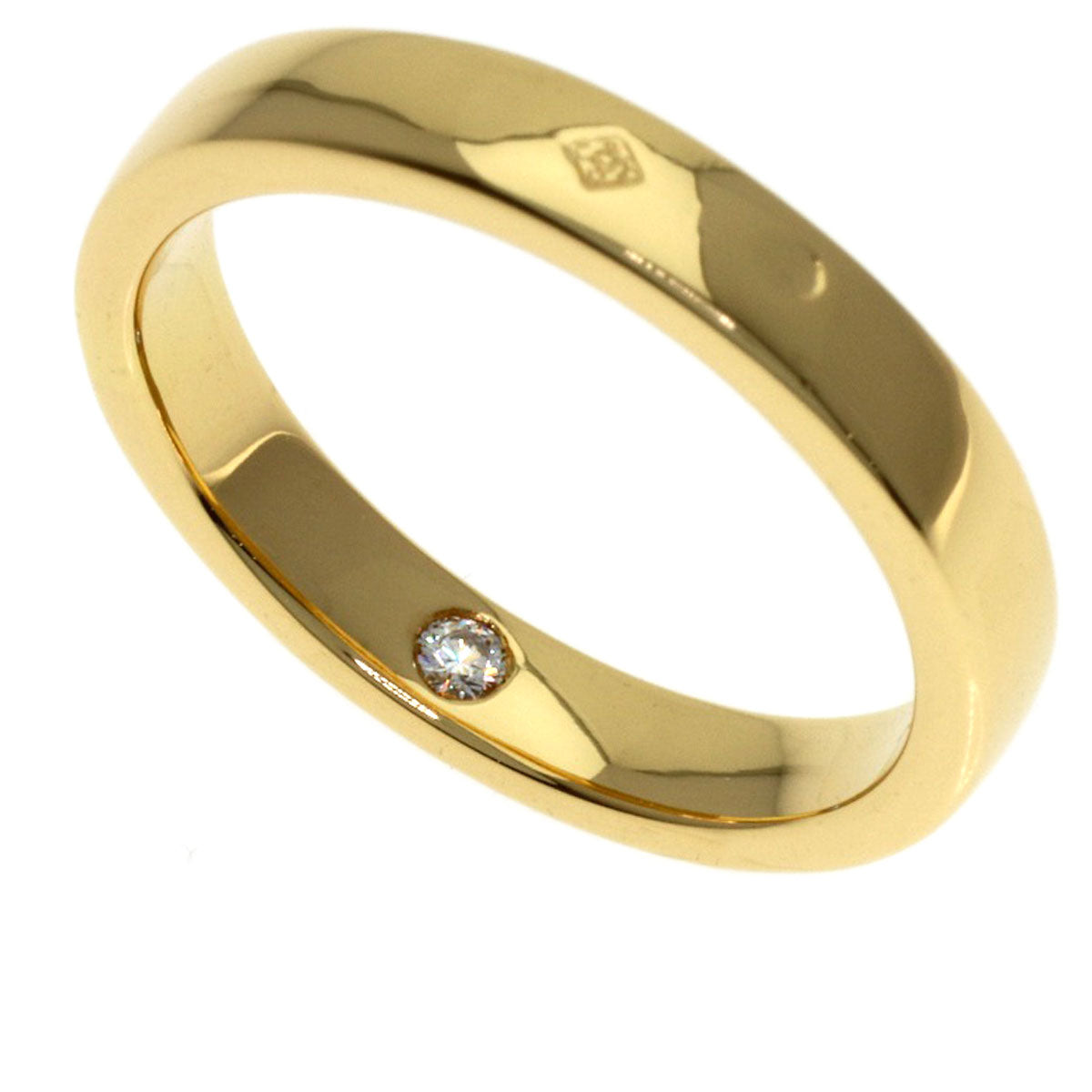 Chaumet Eternal de Chaumet Inner Diamond Ring K18 Yellow Gold Ladies [Used]