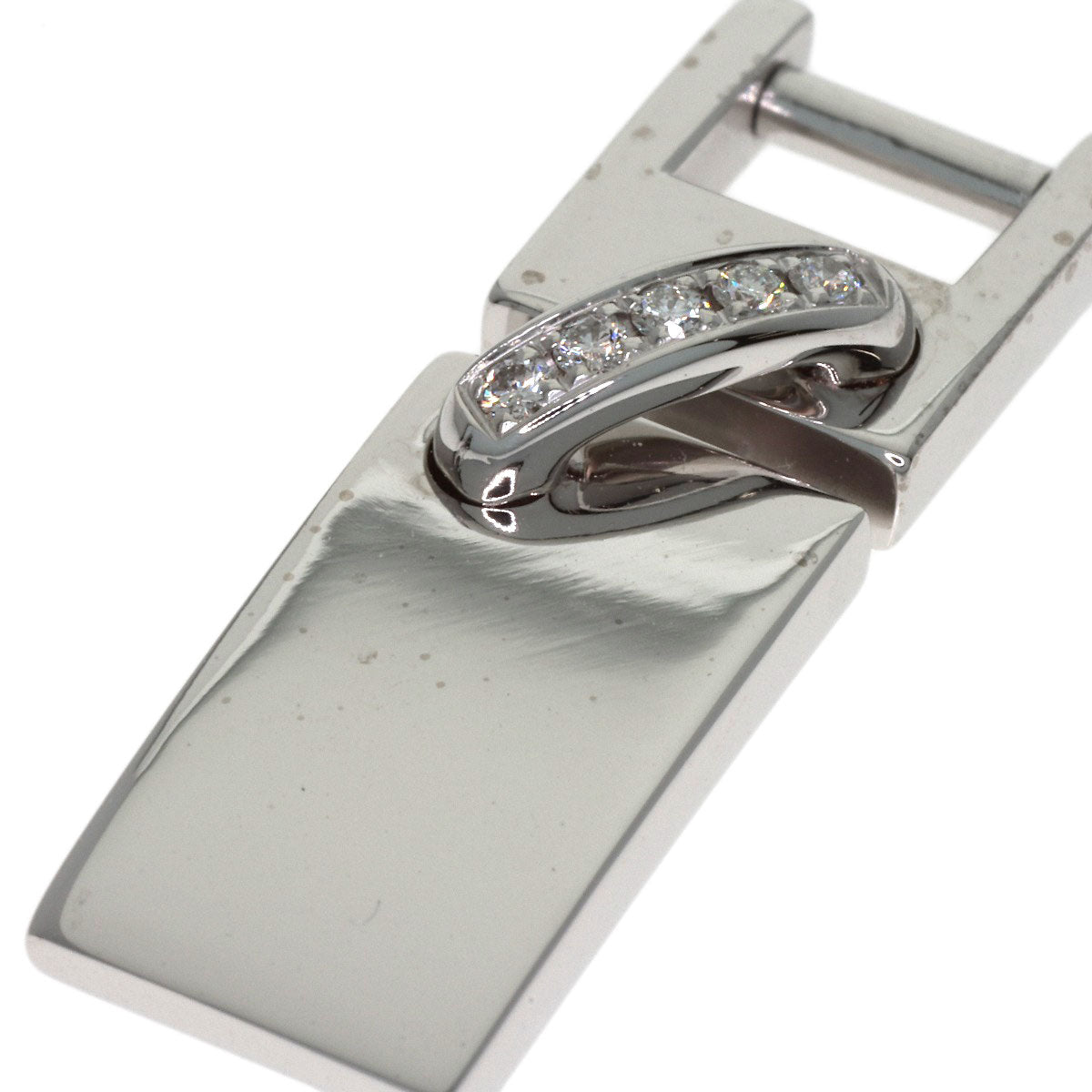 Chaumet Lian Diamond Pendant top K18 White Gold Ladies [Used]