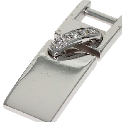 Chaumet Lian Diamond Pendant top K18 White Gold Ladies [Used]