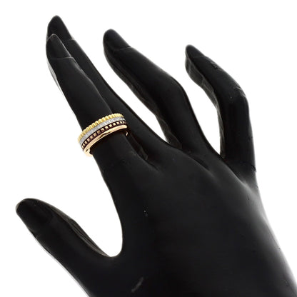 Boucheron Quatre Classic Diamond Small #46 Ring K18 Yellow Gold 18K Pink GoldLadies [Used]