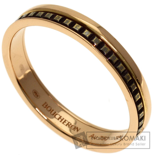 Boucheron Quatre Classic Small # 64 Ring K18 Pink Gold Ladies [Used]