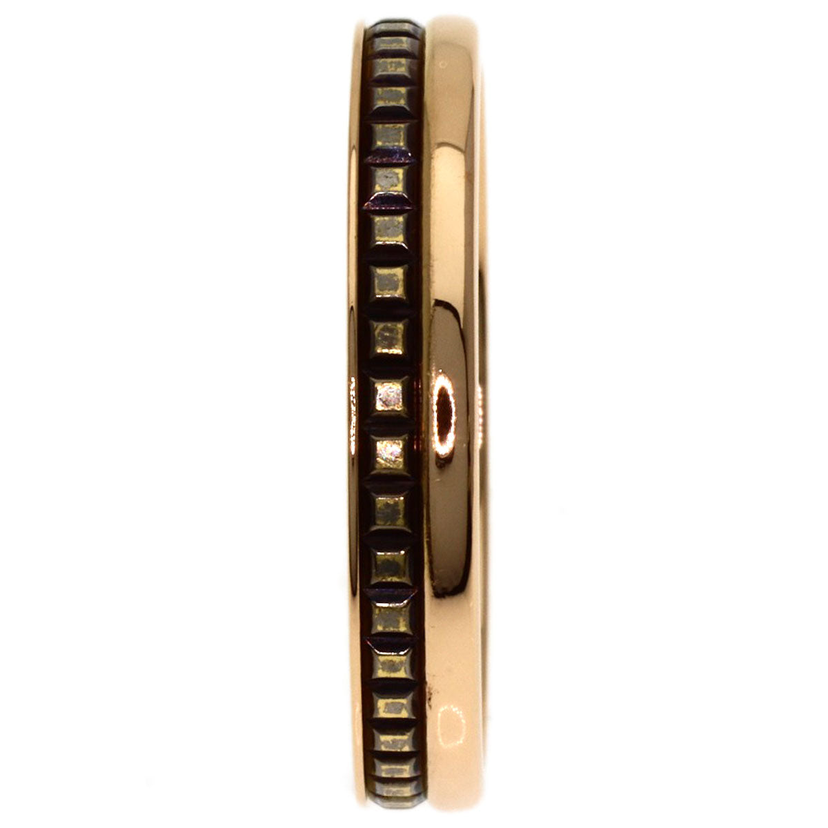 Boucheron Quatre Classic Small # 64 Ring K18 Pink Gold Ladies [Used]