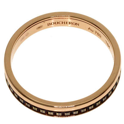 Boucheron Quatre Classic Small # 64 Ring K18 Pink Gold Ladies [Used]
