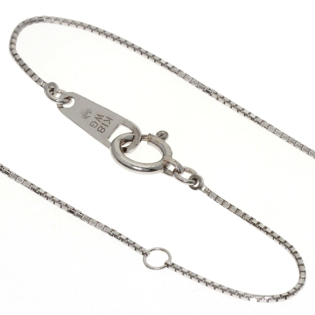 TASAKI Star motif Diamond Necklace K18 White Gold Ladies [Used]
