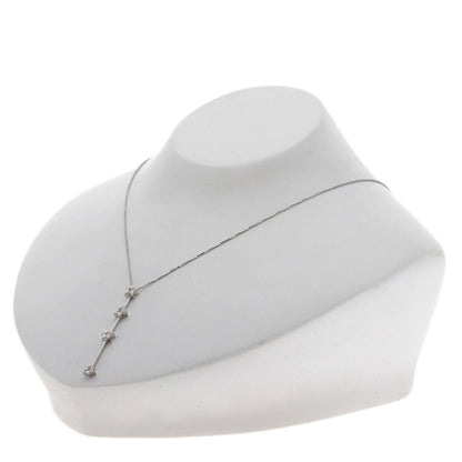 TASAKI Star motif Diamond Necklace K18 White Gold Ladies [Used]