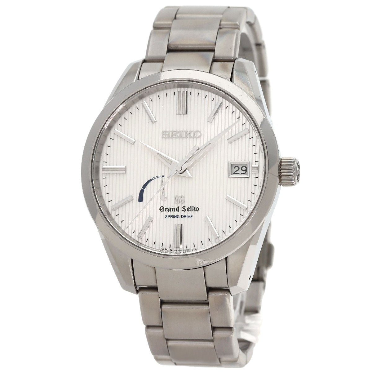 SEIKO Grand Seiko Power Reserve Watches SBGA147 9R65-0CJ0 Titanium/Titanium mens