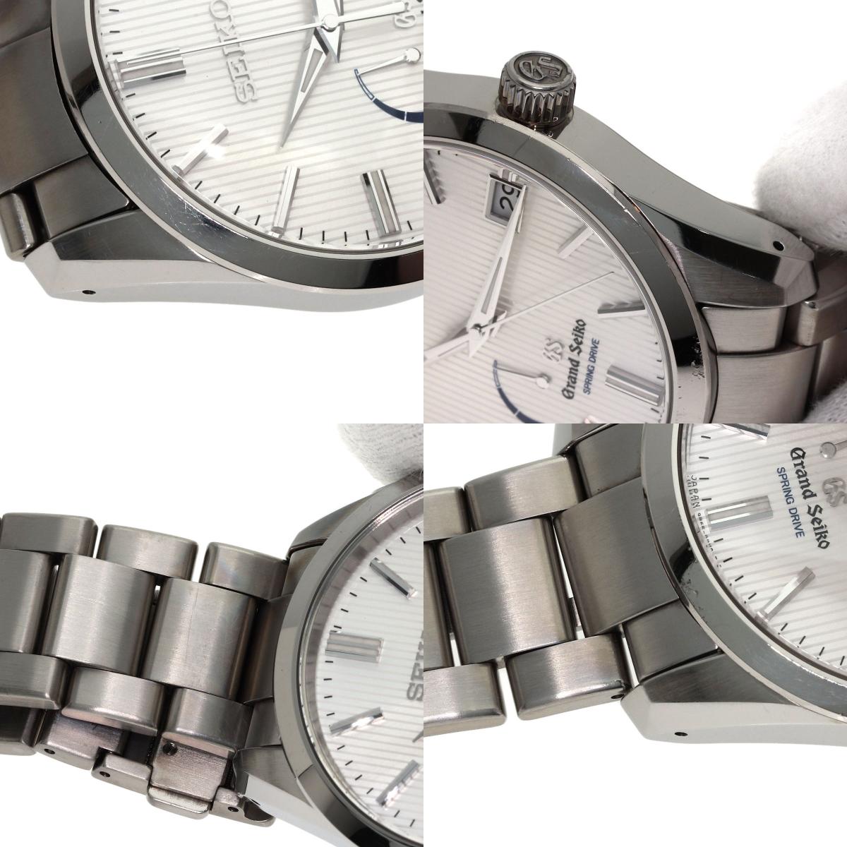 SEIKO Grand Seiko Power Reserve Watches SBGA147 9R65-0CJ0 Titanium/Titanium mens