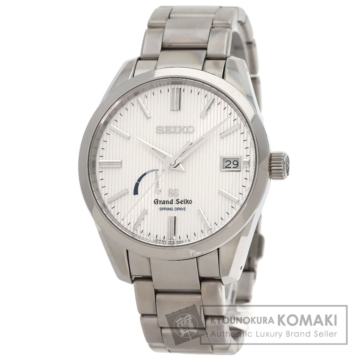 SEIKO Grand Seiko Power Reserve Watches SBGA147 9R65-0CJ0 Titanium/Titanium mens