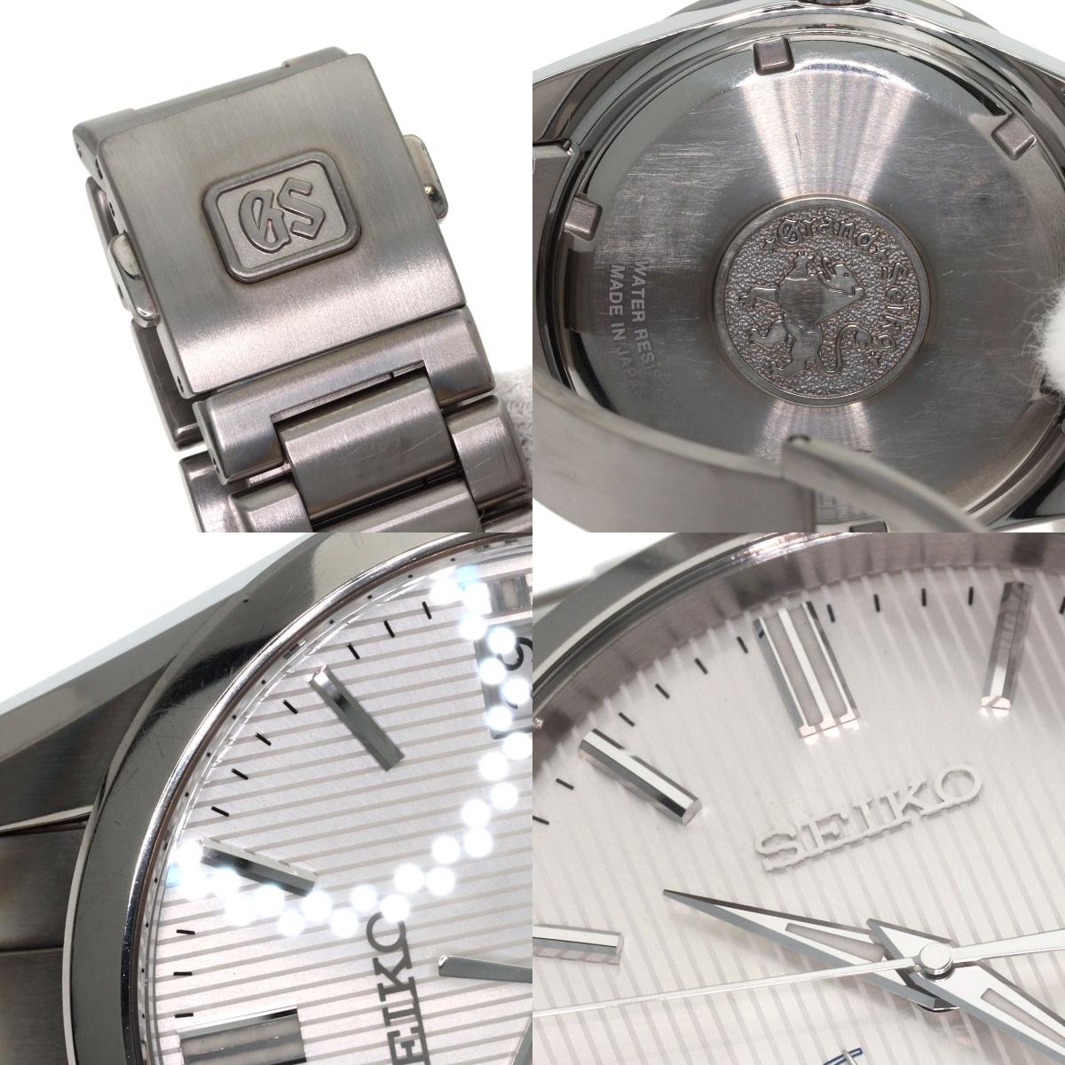 SEIKO Grand Seiko Power Reserve Watches SBGA147 9R65-0CJ0 Titanium/Titanium mens