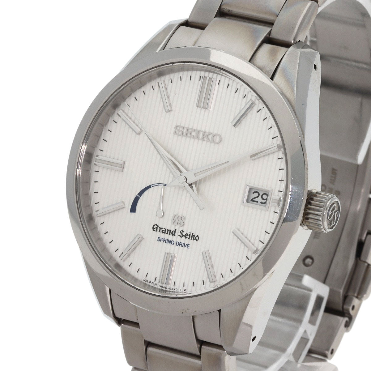 SEIKO Grand Seiko Power Reserve Watches SBGA147 9R65-0CJ0 Titanium/Titanium mens