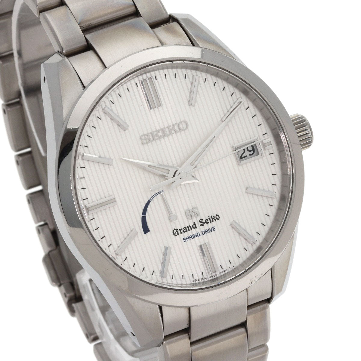 SEIKO Grand Seiko Power Reserve Watches SBGA147 9R65-0CJ0 Titanium/Titanium mens