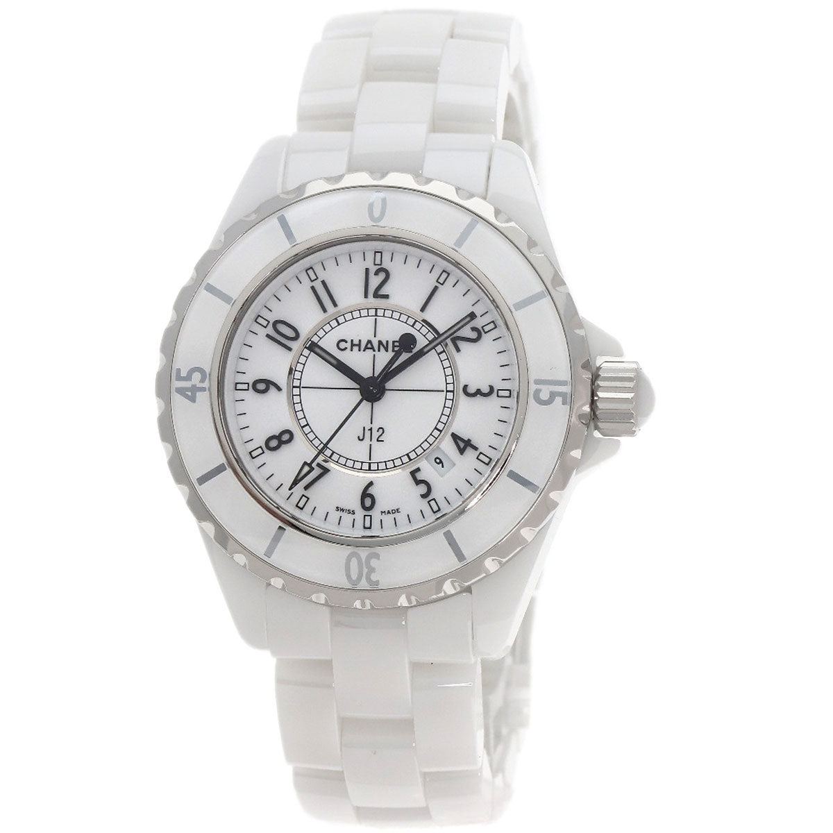 シャネル H0968 J12 33mm 腕時計 セラミック/セラミック レディース 【中古】【CHANEL】