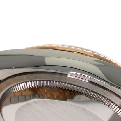 ROLEX DATEJUST 10P Diamond Watches 116231G Stainless Steel/SSxK18PG mens