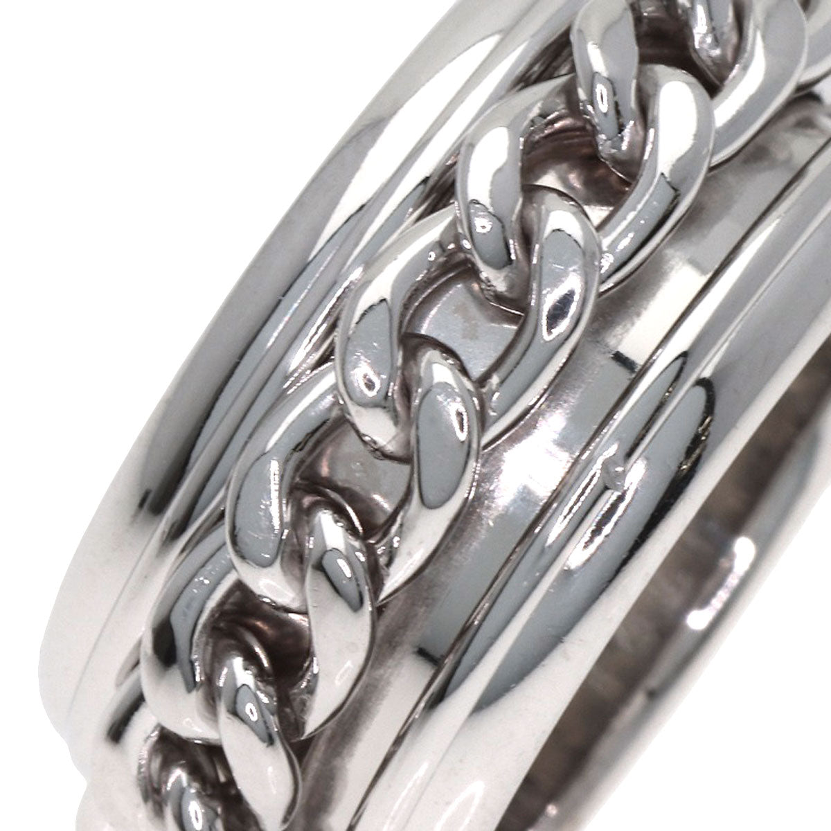 PIAGET possession Chain #54 Ring K18 White Gold Ladies [Used]