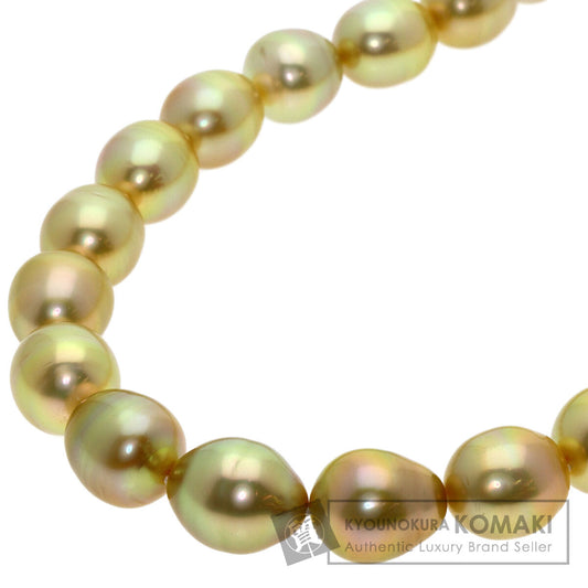 TASAKI Golden Pearl Pearl Baroque Pearl Necklace K18 Yellow Gold Ladies [Used]