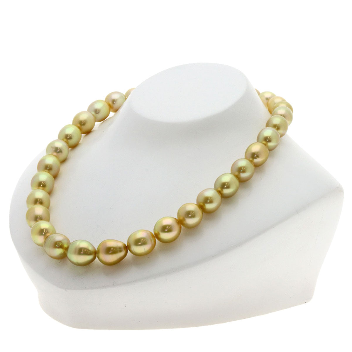 TASAKI Golden Pearl Pearl Baroque Pearl Necklace K18 Yellow Gold Ladies [Used]