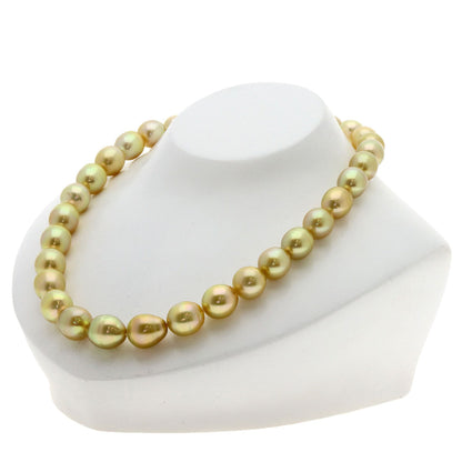 TASAKI Golden Pearl Pearl Baroque Pearl Necklace K18 Yellow Gold Ladies [Used]