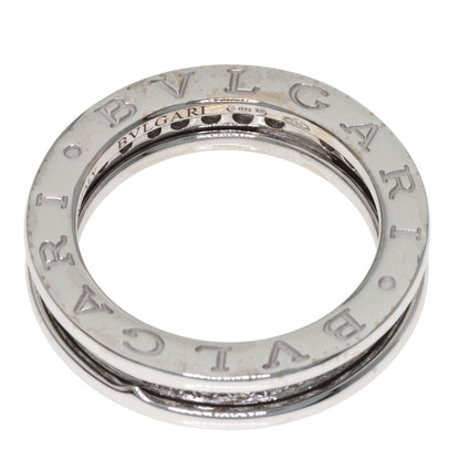 BVLGARI B.zero1 1-band Diamond XS #50 Ring K18 White Gold Ladies [Used]
