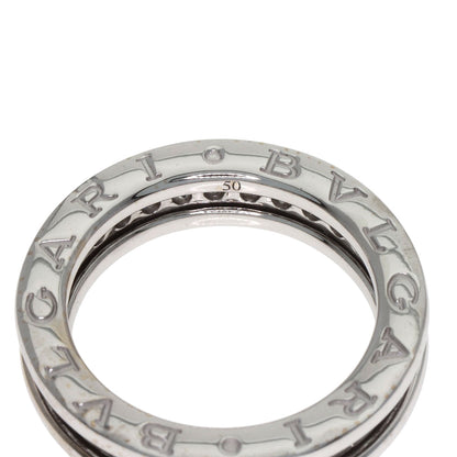 BVLGARI B.zero1 1-band Diamond XS #50 Ring K18 White Gold Ladies [Used]