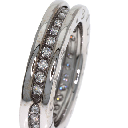 BVLGARI B.zero1 1-band Diamond XS #50 Ring K18 White Gold Ladies [Used]