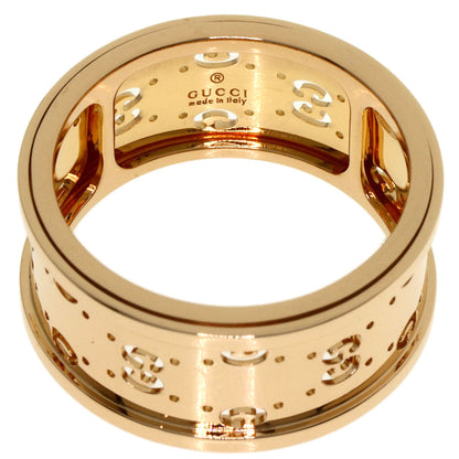 GUCCI Icon Twirl #16 Ring K18 Pink Gold Ladies [Used]