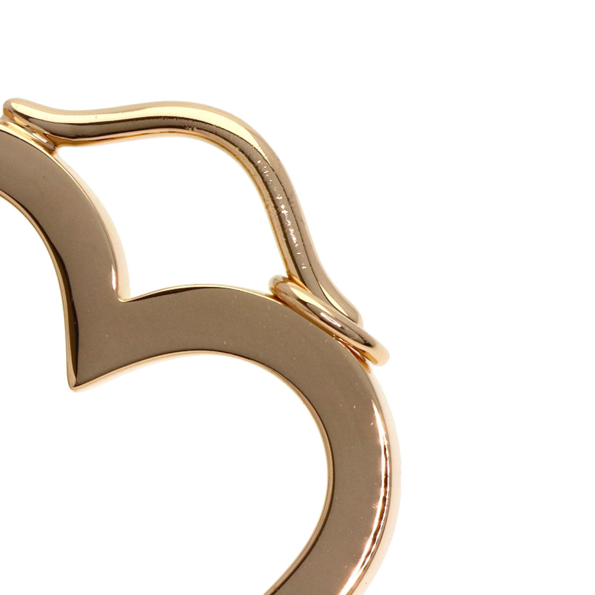 TIFFANY&Co. sentimental heart large Pendant top K18 Pink Gold Ladies [Used]