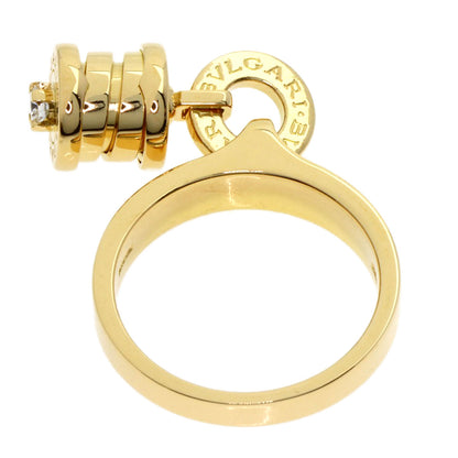 BVLGARI Element 1P Diamond Ring K18 Yellow Gold Ladies [Used]