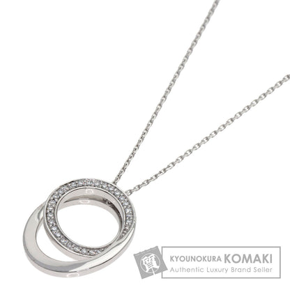 CARTIER Ethancel Diamond Necklace K18 White Gold Ladies [Used]