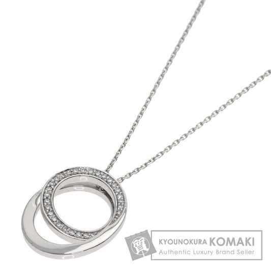 CARTIER Ethancel Diamond Necklace K18 White Gold Ladies [Used]