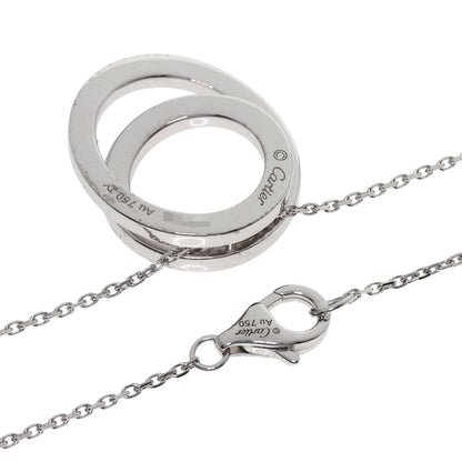 CARTIER Ethancel Diamond Necklace K18 White Gold Ladies [Used]