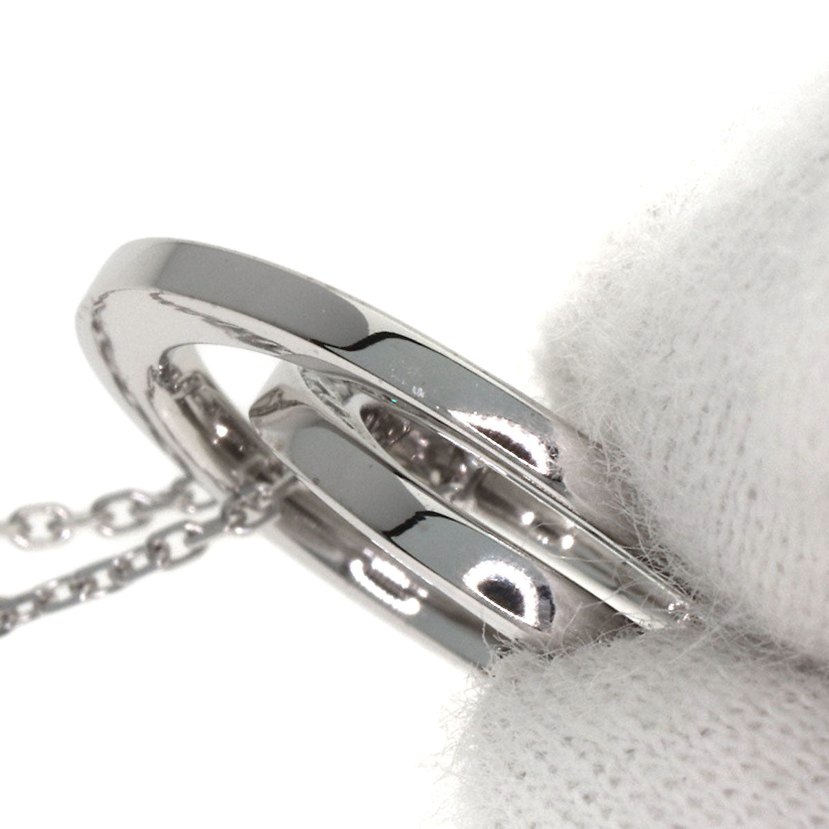 CARTIER Ethancel Diamond Necklace K18 White Gold Ladies [Used]