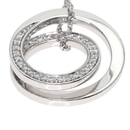 CARTIER Ethancel Diamond Necklace K18 White Gold Ladies [Used]