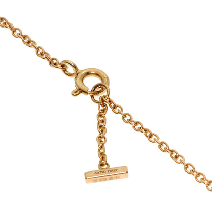 TIFFANY&Co. T smile small Bracelet K18 Pink Gold Ladies [Used]