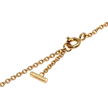 TIFFANY&Co. T smile small Bracelet K18 Pink Gold Ladies [Used]