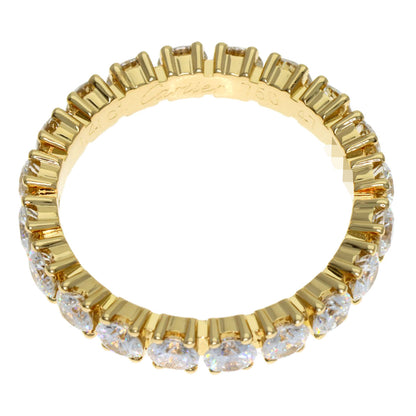CARTIER Destine Diamond #47 Ring K18 Yellow Gold Ladies [Used]