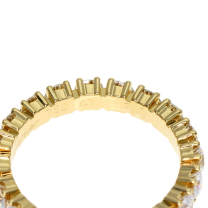 CARTIER Destine Diamond #47 Ring K18 Yellow Gold Ladies [Used]