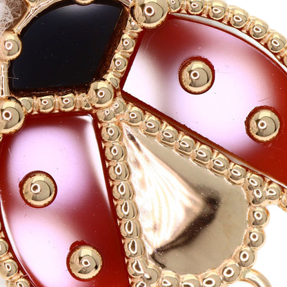 Van Cleef & Arpels Lucky Spring Open Wing Ladybug Bracelet K18 Pink Gold Ladies [Used]