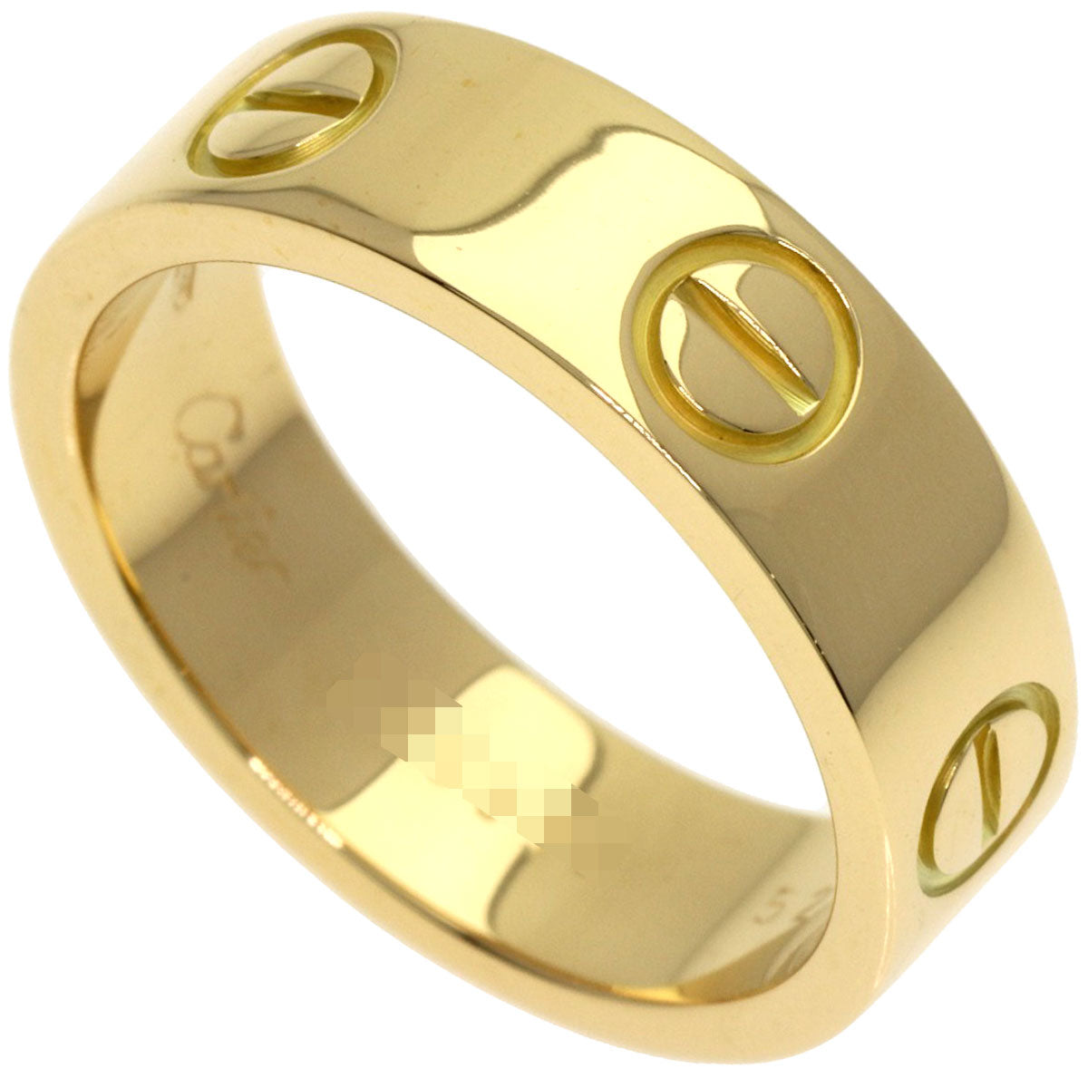 CARTIER love ring #52 Ring K18 Yellow Gold Ladies [Used]