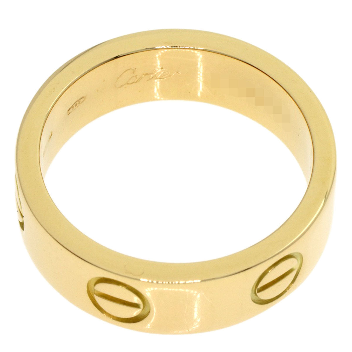 CARTIER love ring #52 Ring K18 Yellow Gold Ladies [Used]
