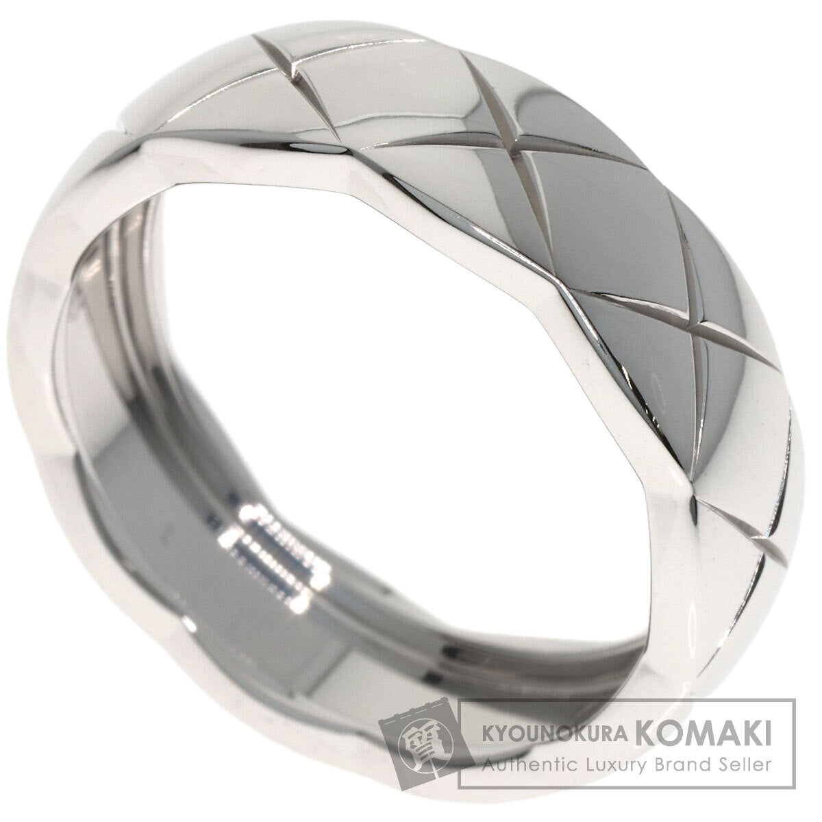 CHANEL Coco Crush Medium Ring K18 White Gold Ladies [Used]