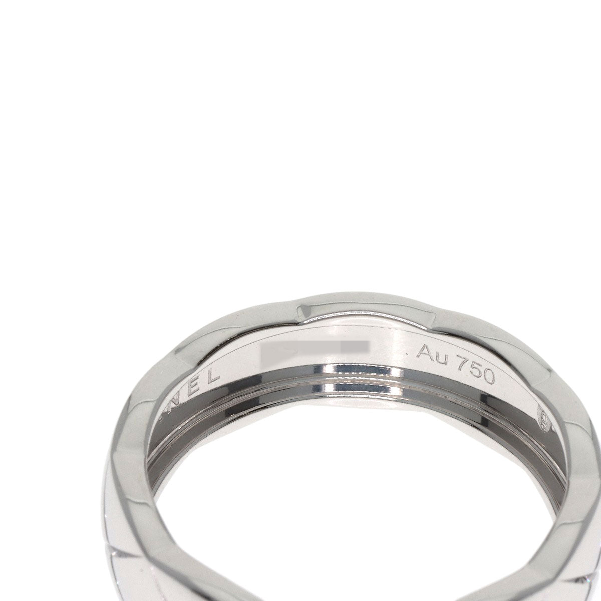 CHANEL Coco Crush Medium Ring K18 White Gold Ladies [Used]