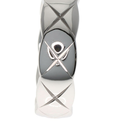 CHANEL Coco Crush Medium Ring K18 White Gold Ladies [Used]