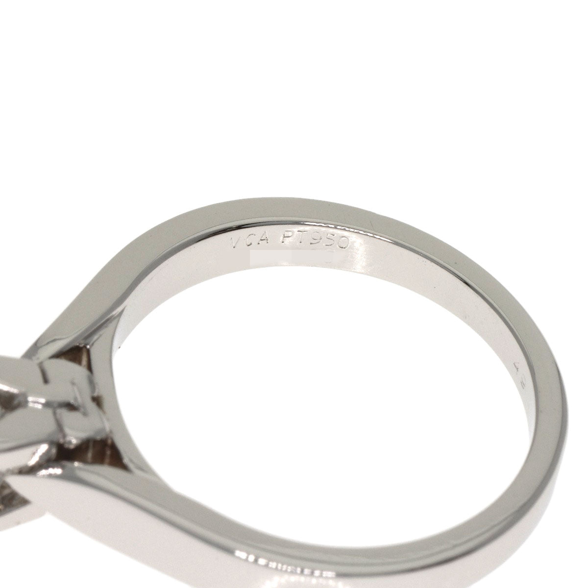 Van Cleef & Arpels Papillon Diamond #49 VVS2 Ring Platinum PT950 Ladies [Used]