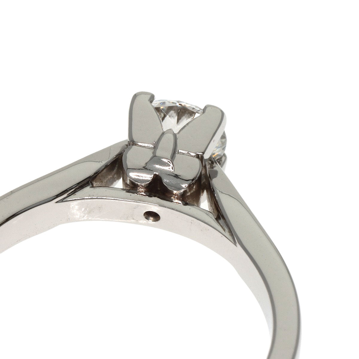Van Cleef & Arpels Papillon Diamond #49 VVS2 Ring Platinum PT950 Ladies [Used]