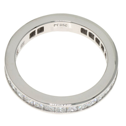 HARRY WINSTON Princess Full Eternity Diamond Ring Platinum PT950 Ladies [Used]